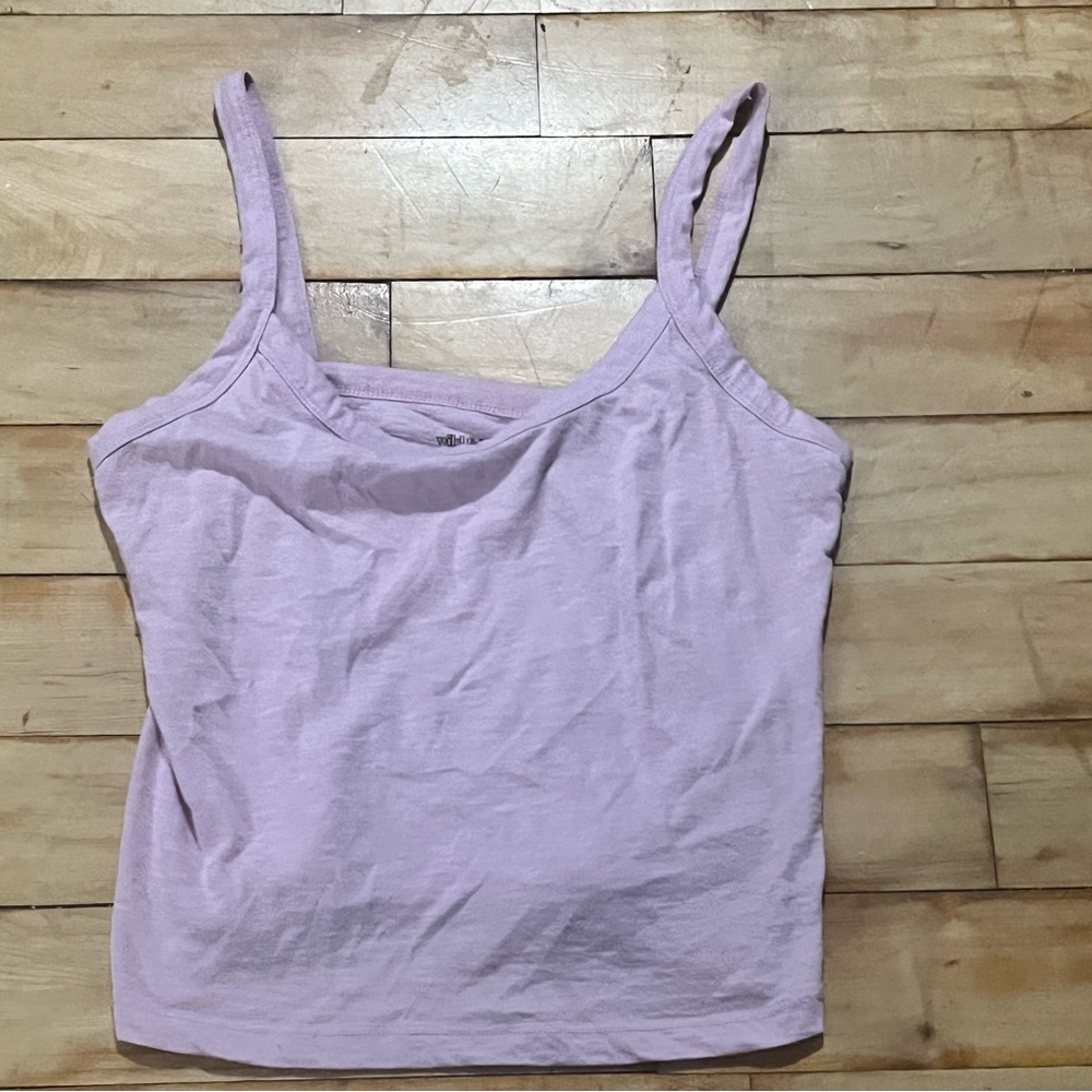 Wild Fable Pinkish Purple Cropped Tank Top